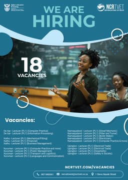 NCR TVET College logo